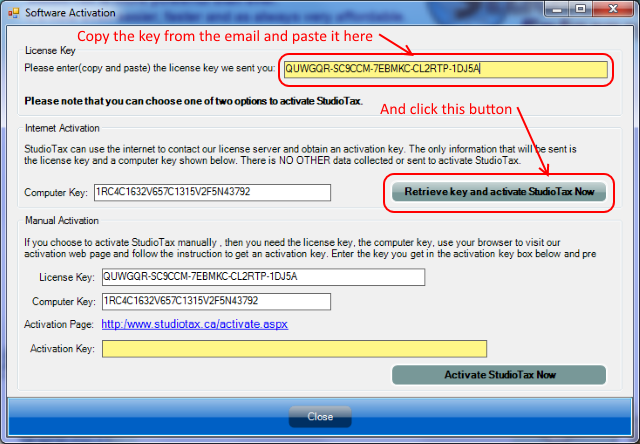 Copy/Paste Key